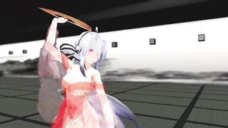 MMD - Haku: One Thousand Sakura