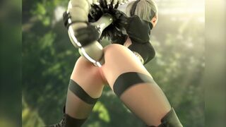 NieR Automata 2B HMV (AOA - Good Luck) by EmperorZurg