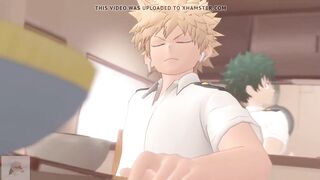 Mitsuki Bakugou Takes Midoriya Cock