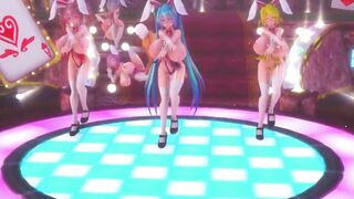 MMD Heart Disturbance - MIKU, TETO, RIN, LUKA, HAKU