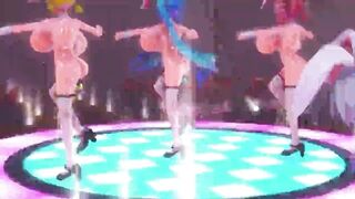 MMD Heart Disturbance - MIKU, TETO, RIN, LUKA, HAKU