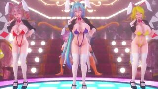 MMD Heart Disturbance - MIKU, TETO, RIN, LUKA, HAKU