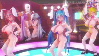 MMD Heart Disturbance - MIKU, TETO, RIN, LUKA, HAKU