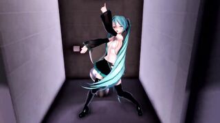 MMD Blue Hair Cutie Sex Toy Anal Gang Bang Creampie GV00184