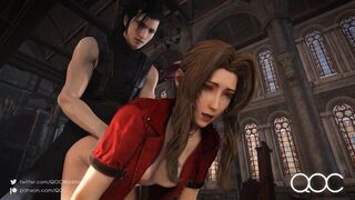 Zack and Aerith