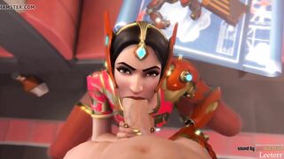 Symmetra POV Blowjob